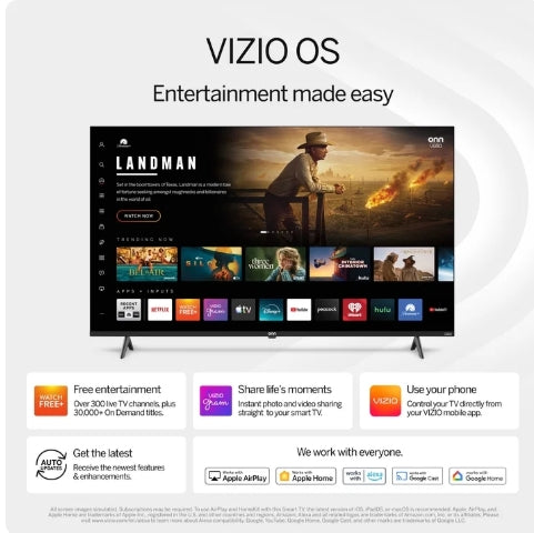 Onn tv vizio