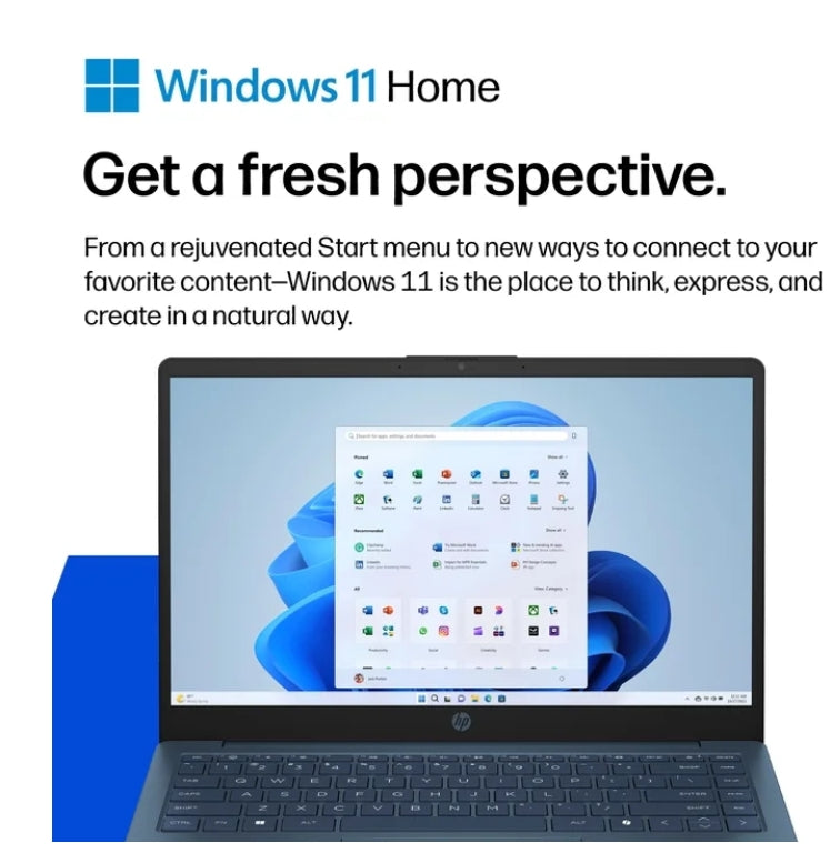 HP 14 inch HD Windows Laptop