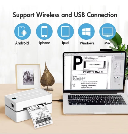 Thermal Label Printer Portable