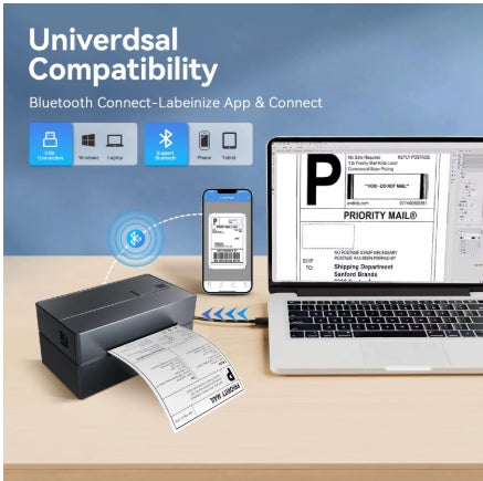 Thermal Label Printer Portable