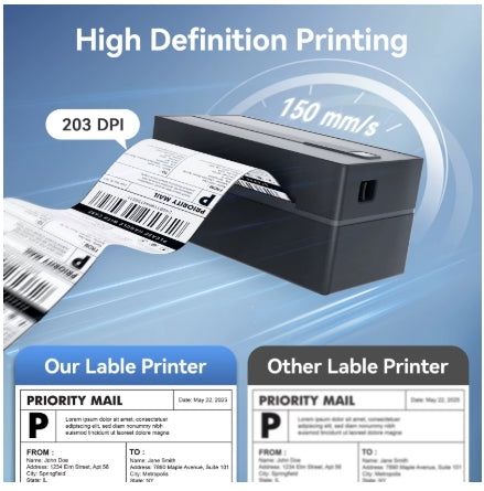 Thermal Label Printer Portable