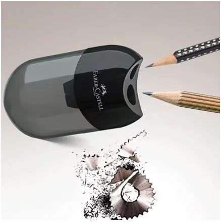 Double Hole and One Hole Pencil Sharpener Creative